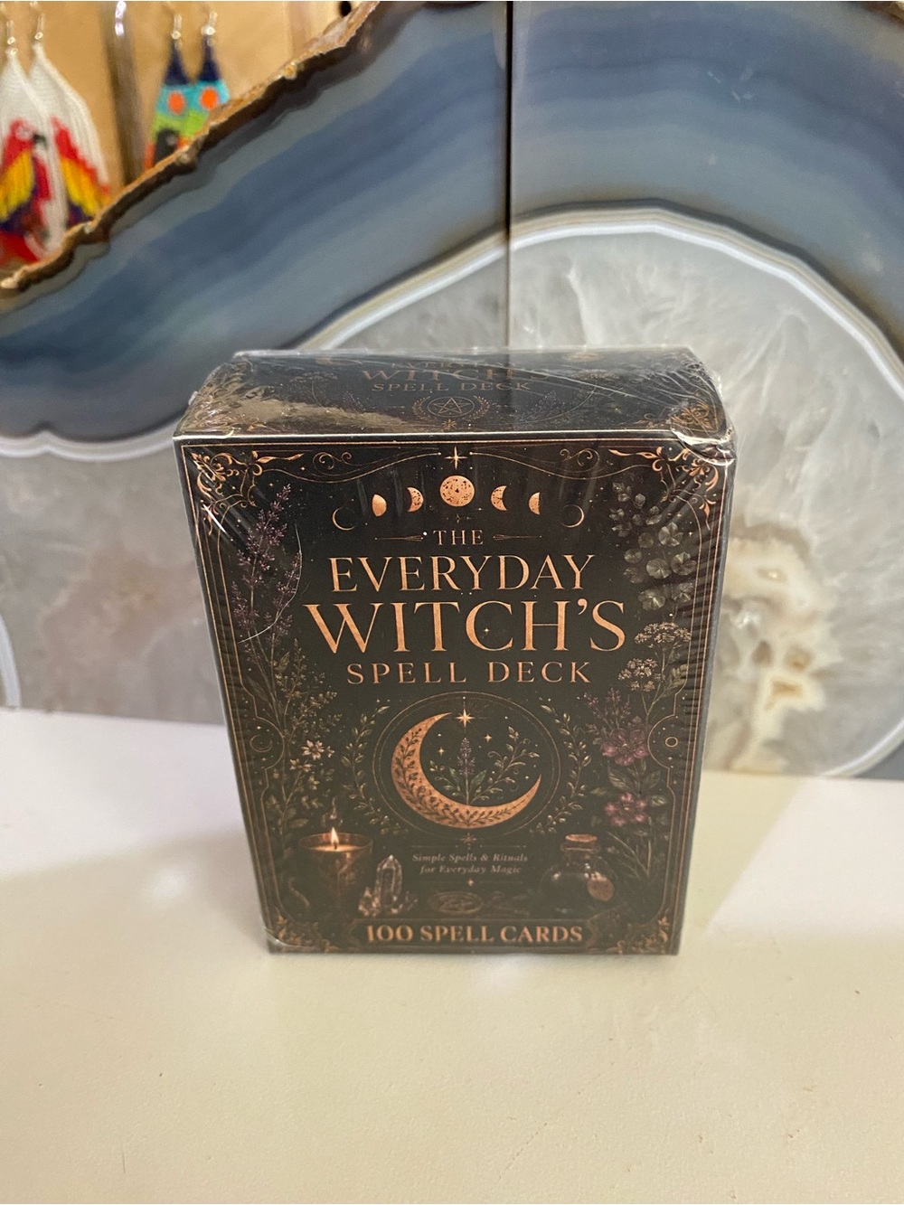 Source Unknown The Everyday Witch's Spell Deck — Black and Gold